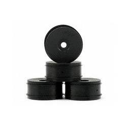 17mm 1/8 Buggy Dish Wheels (Black) (2)