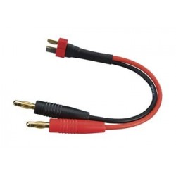 DuraTrax Charge Lead Banana Plugs to Deans Ultra Male