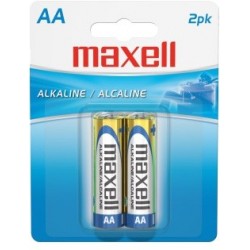 Baterías alcalinas Maxell AA (2)