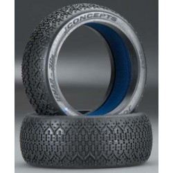 JConcepts 3D's 1/8th Buggy Tires (Blue) (2)
