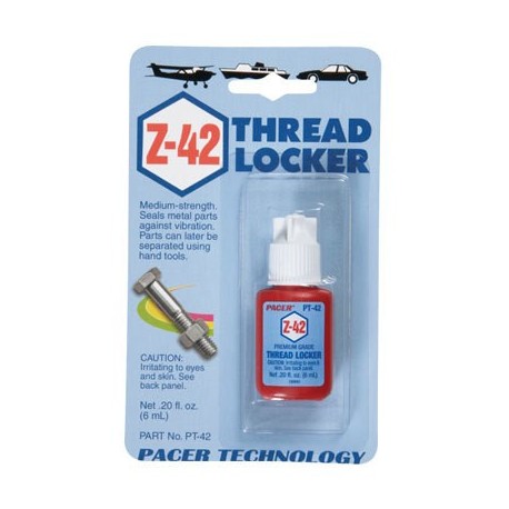 Pacer Z-71 Red Thread Locker (.20oz)