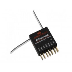 Spektrum AR6100eb DSM2 6CH End Pin Receiver (Blade Helis)