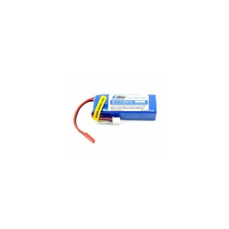 E-flite 3S Li-Polymer Battery Pack, JST Connector (11.1V/800mAh)